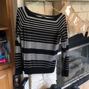 Striped sweater top